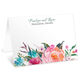 Watercolor Peony Spray Folded Place Cards Image 2 of 4